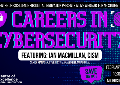 Webinar: Cybersecurity Careers with Ian MacMillan (CISM)