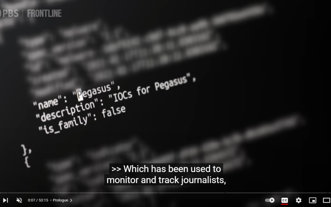 Global Spyware Scandal: Exposing Pegasus
