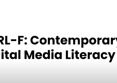 CTRL+F: Contemporary Digital Media Literacy Skills Teacher Virtual Workshop