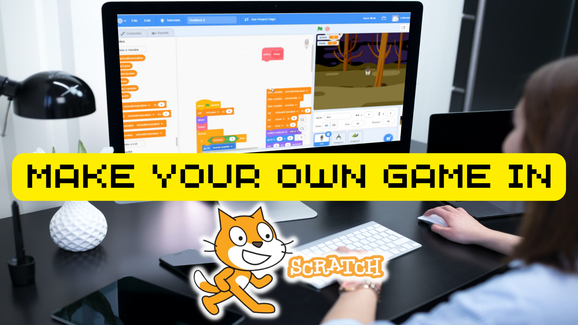 Making Your Very Own Game Using Scratch Block Programming Centre Of 