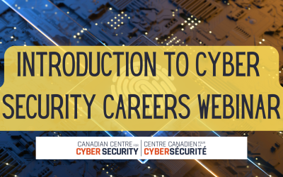 Webinar #1: Introduction to Cyber Security Careers