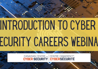 Webinar #1: Introduction to Cyber Security Careers