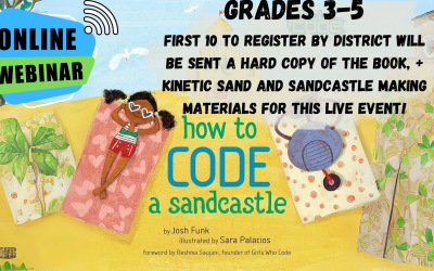 “How to Code a Sandcastle” Live Event! (May 24th, 9-10am + 1:15-2:15pm)