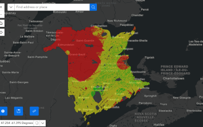 Discovering NB Agriculture through ArcGIS Software