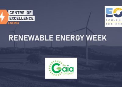 Renewable energy week – agenda and recordings