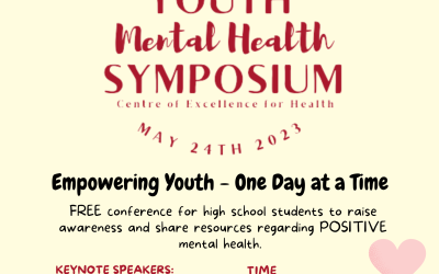 Youth Mental Health Symposium – Event May 24th/ Registration is OPEN