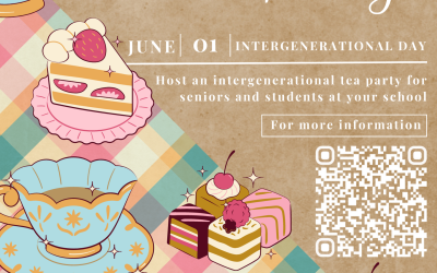 June 1st Intergenerational Day Celebration – Join us in a Recording of a “Tea Party.”