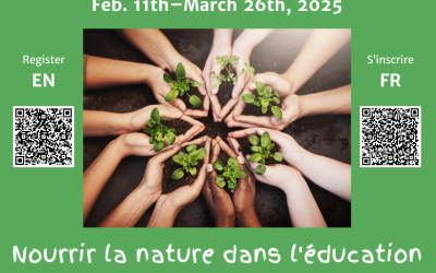 Série d’apprentissage virtuel: Nourrir la nature dans l’éducation