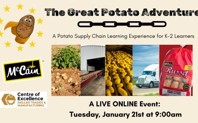 The Great Potato Adventure: A Potato Supply Chain Journey – Grade K-2 LIVE Event