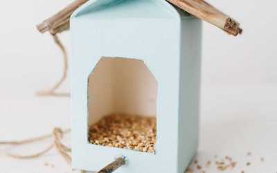 Upcycled Birdfeeders