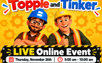 Topple and Tinker: Domino Trade Challenge for Grade 3-5 – LIVE Online Event